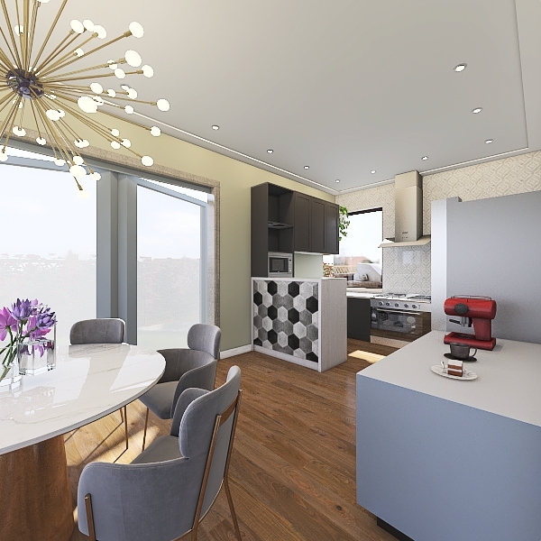 Casa 1 Interior Design Render