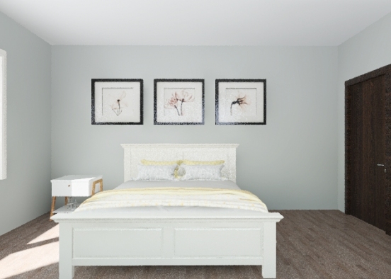 SM Bedroom Design Rendering