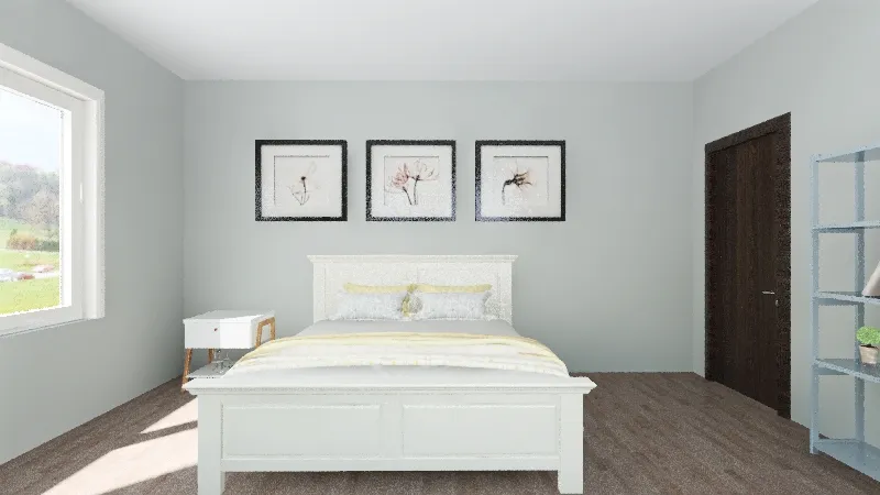 SM Bedroom 3d design renderings