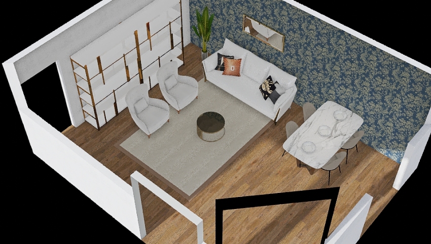 New Living Room 3d design picture 33.98