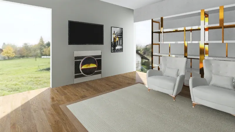 New Living Room 3d design renderings