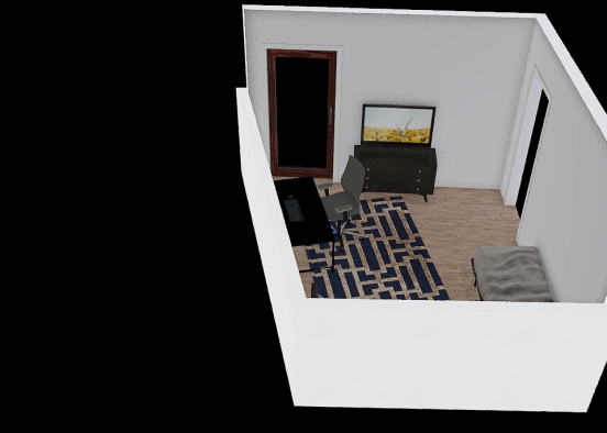 Lory_samu_bedroom Design Rendering