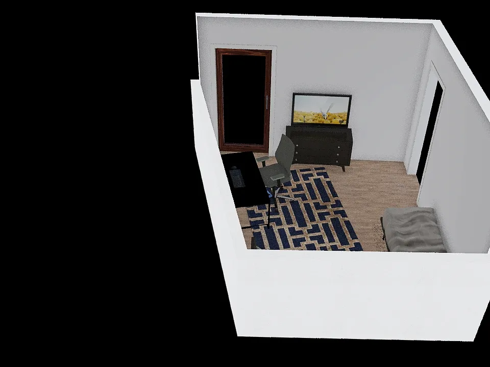 Lory_samu_bedroom 3d design renderings