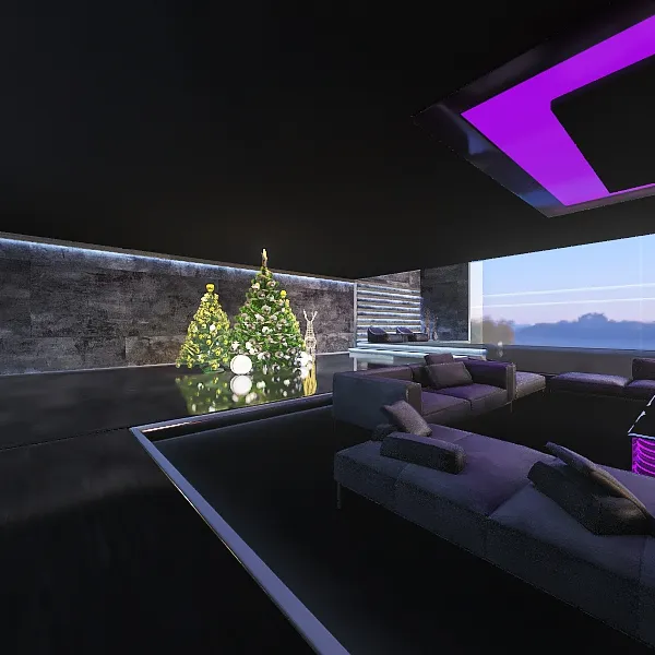 mine and daniel's penthouse 3d design renderings