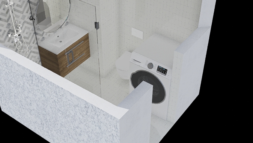 łazienka mieszkanie 3d design picture 5.14
