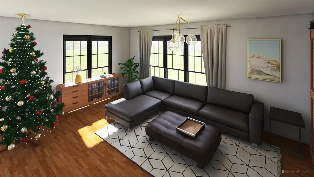 Browning Residence 3d design renderings