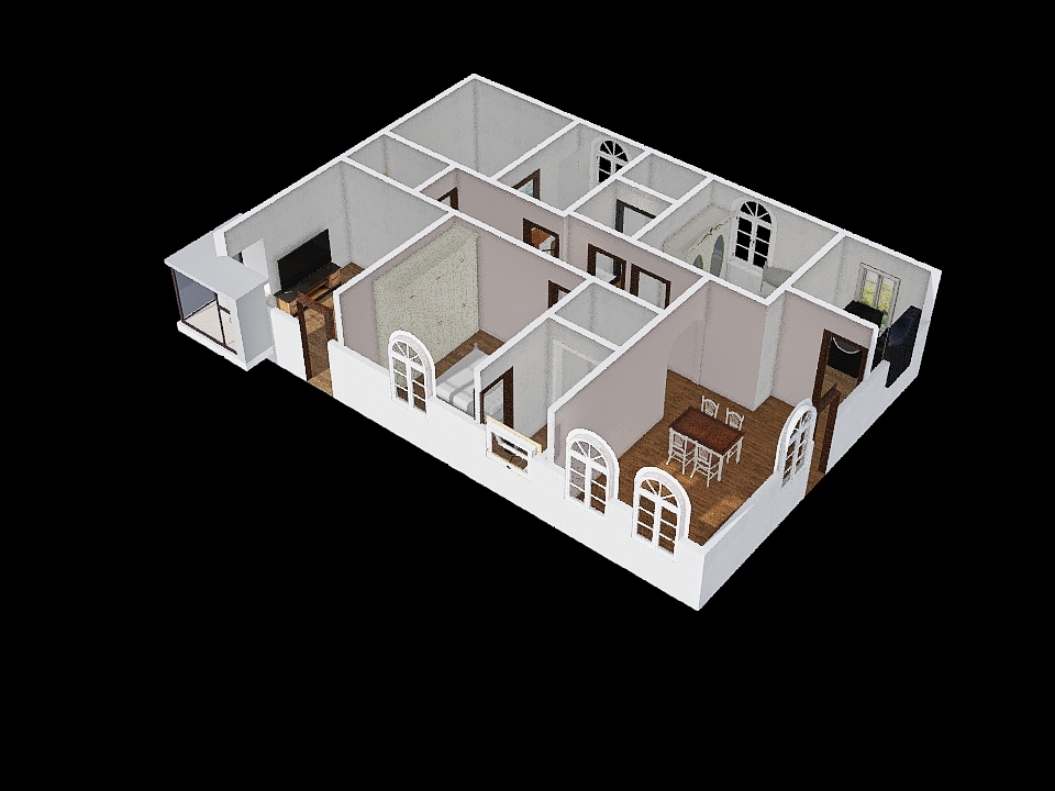 Burga Robles 3d design renderings