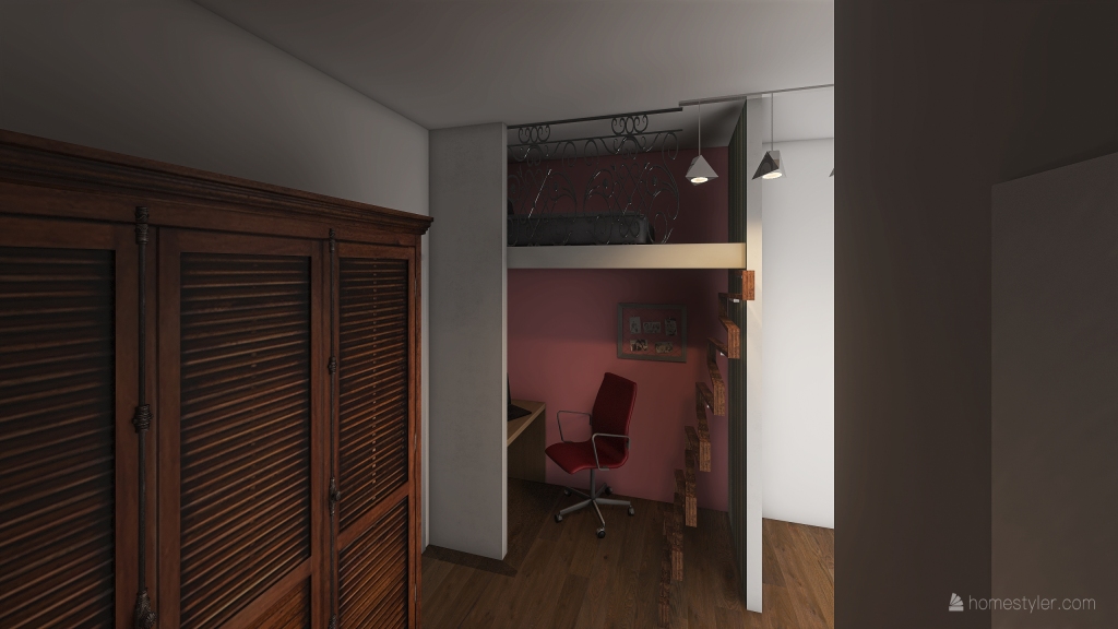 pokoj  dzieci 3d design renderings
