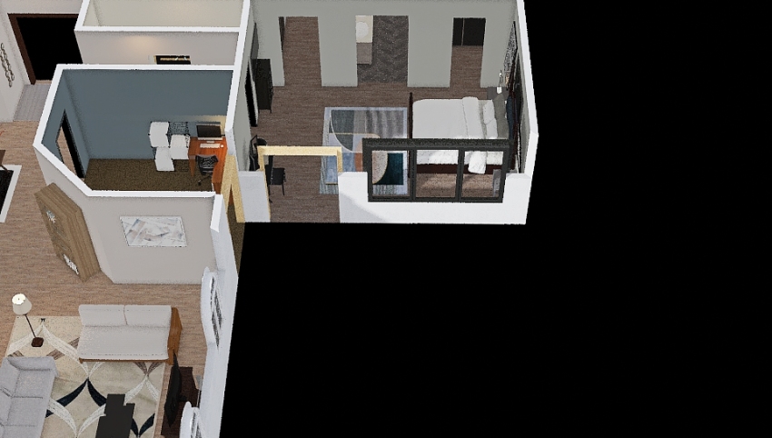 1 story house 3d design picture 387.14