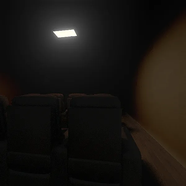 Theater 3d design renderings