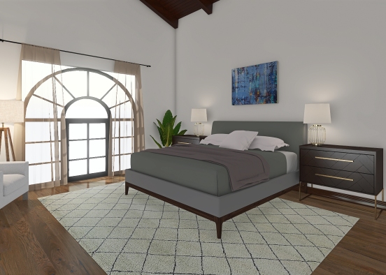 Ariana Tuggle bed Design Rendering