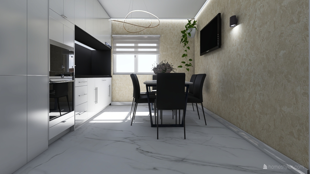 Berceni Apartament 3d design renderings