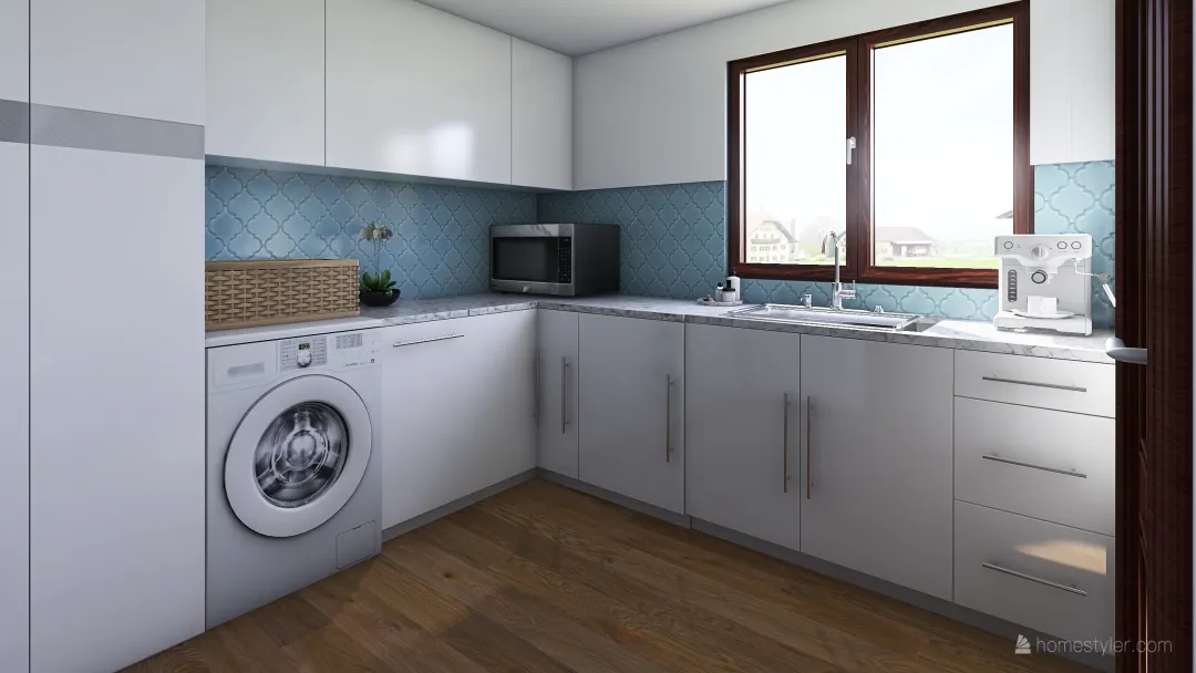 Clayton Laundry 3d design renderings