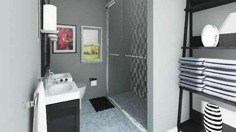 E-Luc Bathroom 3d design renderings