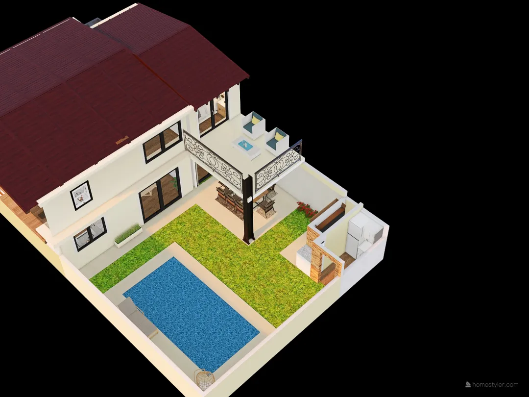 techo losa 3d design renderings